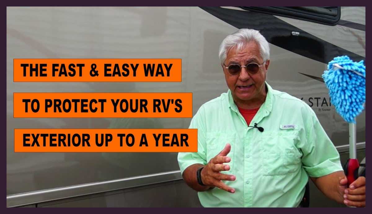 RV exterior paint protection