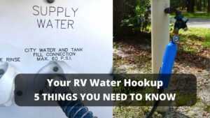 % essentails for your RV water system