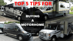 The top 5 tips for buying a motorhome