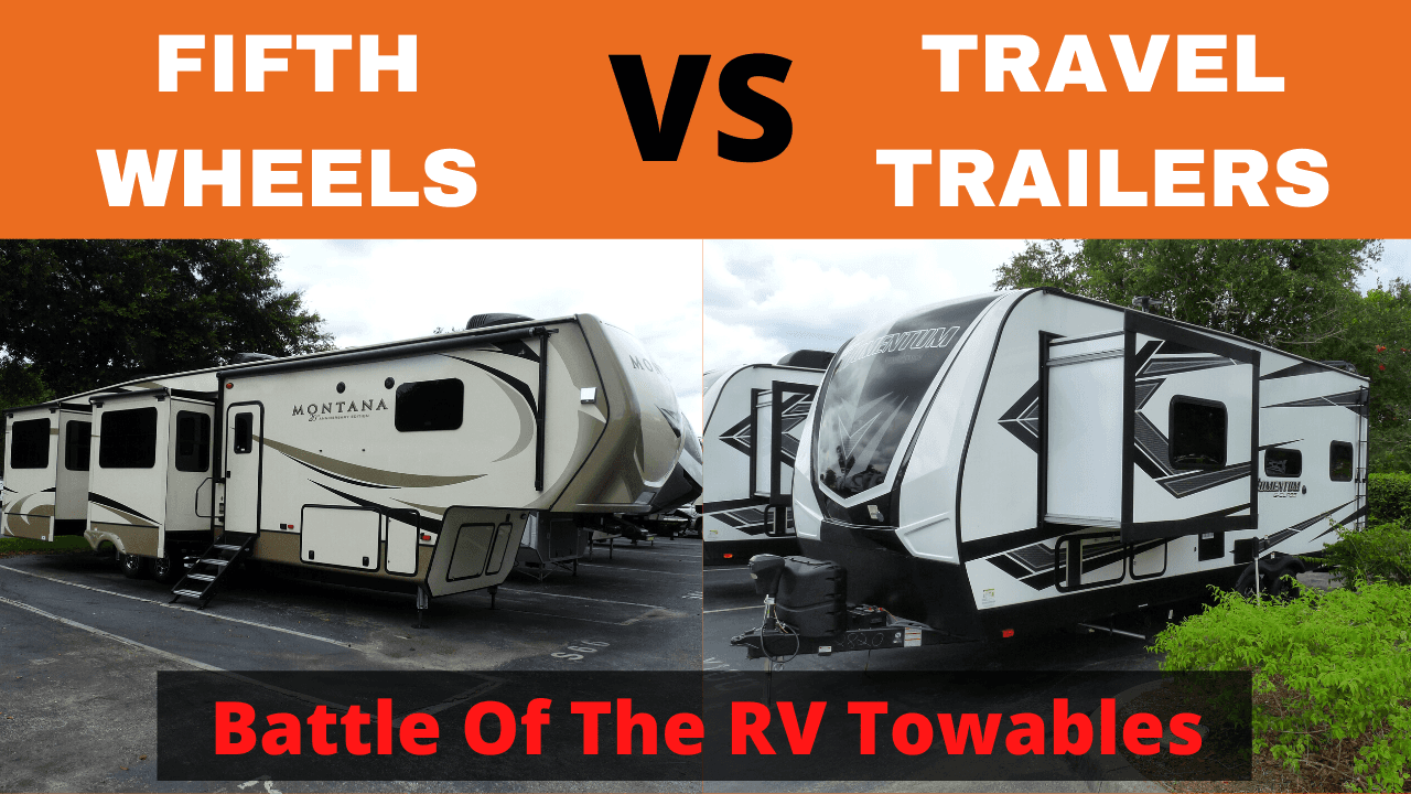 difference travel trailer and fifth wheel