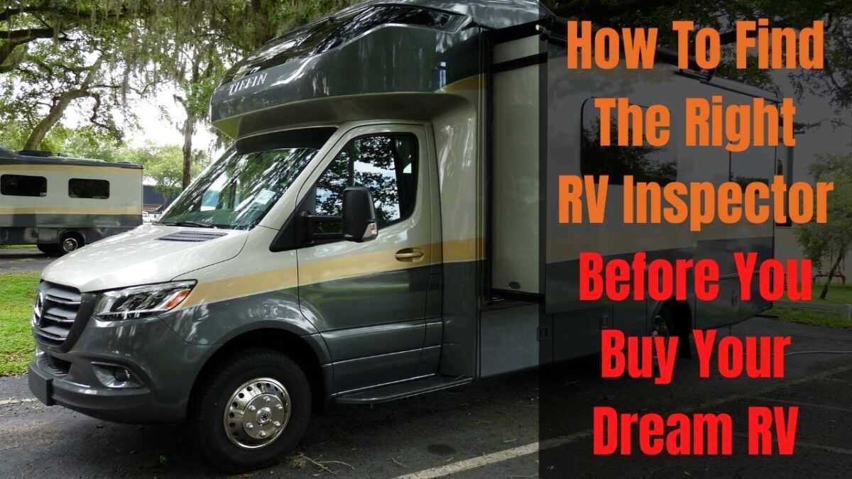 RV inspectors - What They do and how to find them