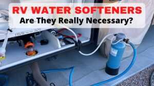 RV water softener systems
