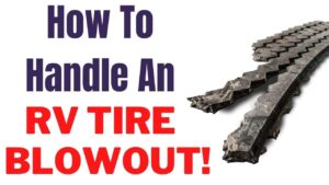 How To Handle An RV Tire Blowout