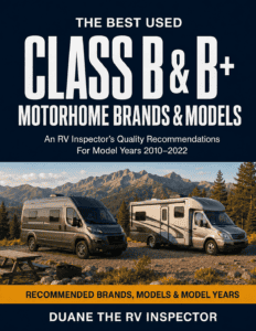 Used Class B and B+ motorhomes guidebook