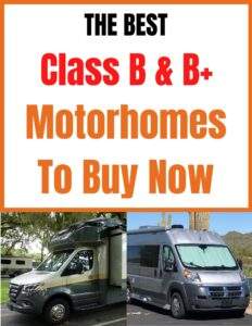 The best RV brands - Class B and B+ motorhomes