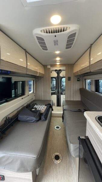 Headroom can be a problem in Class B RVs