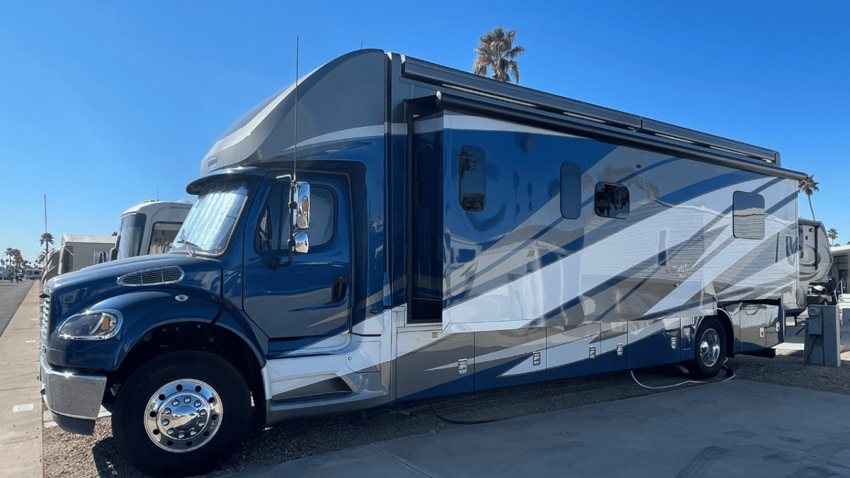 Super Rv2 Blue Should You Buy A Super Class C RV Or A Class C RV?
