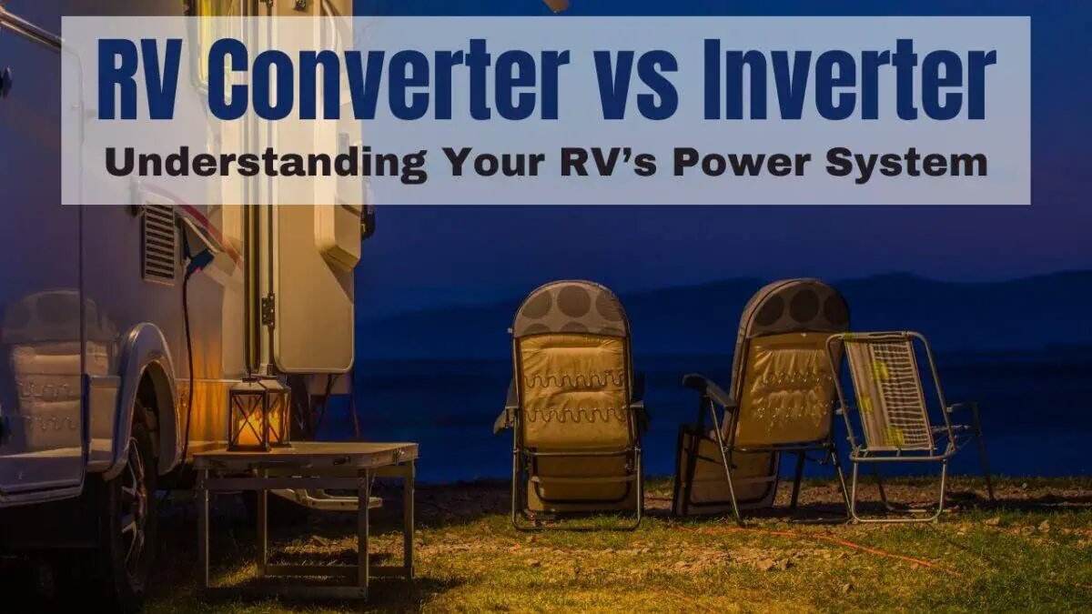 RV converter vs inverter