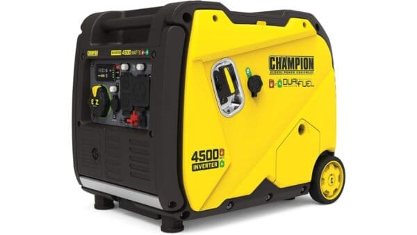 The dual fuel Champion 4500 deserves to be on any list of the best 30 amp RV generators