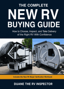 How To Buy And Inspect A New RV The Right Way guidebook cover