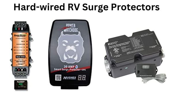Hard-wired RV surge protectors