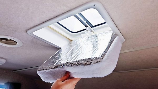 Insulated pillows for RV vents