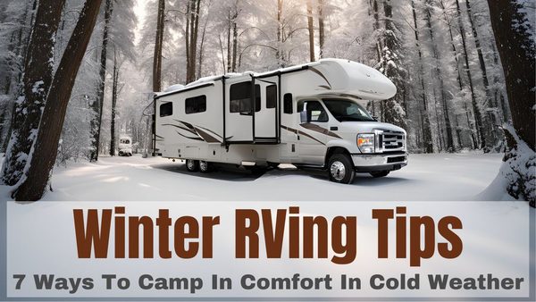 My winter RV camping video