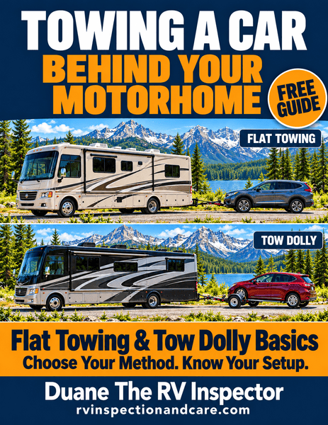 My free motorhome towing guide