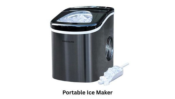 A portable ice maker